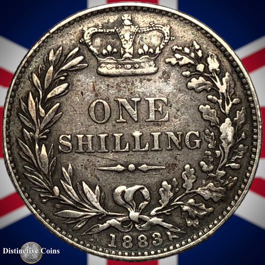 Great Britain 1883 British One Shilling GB0430