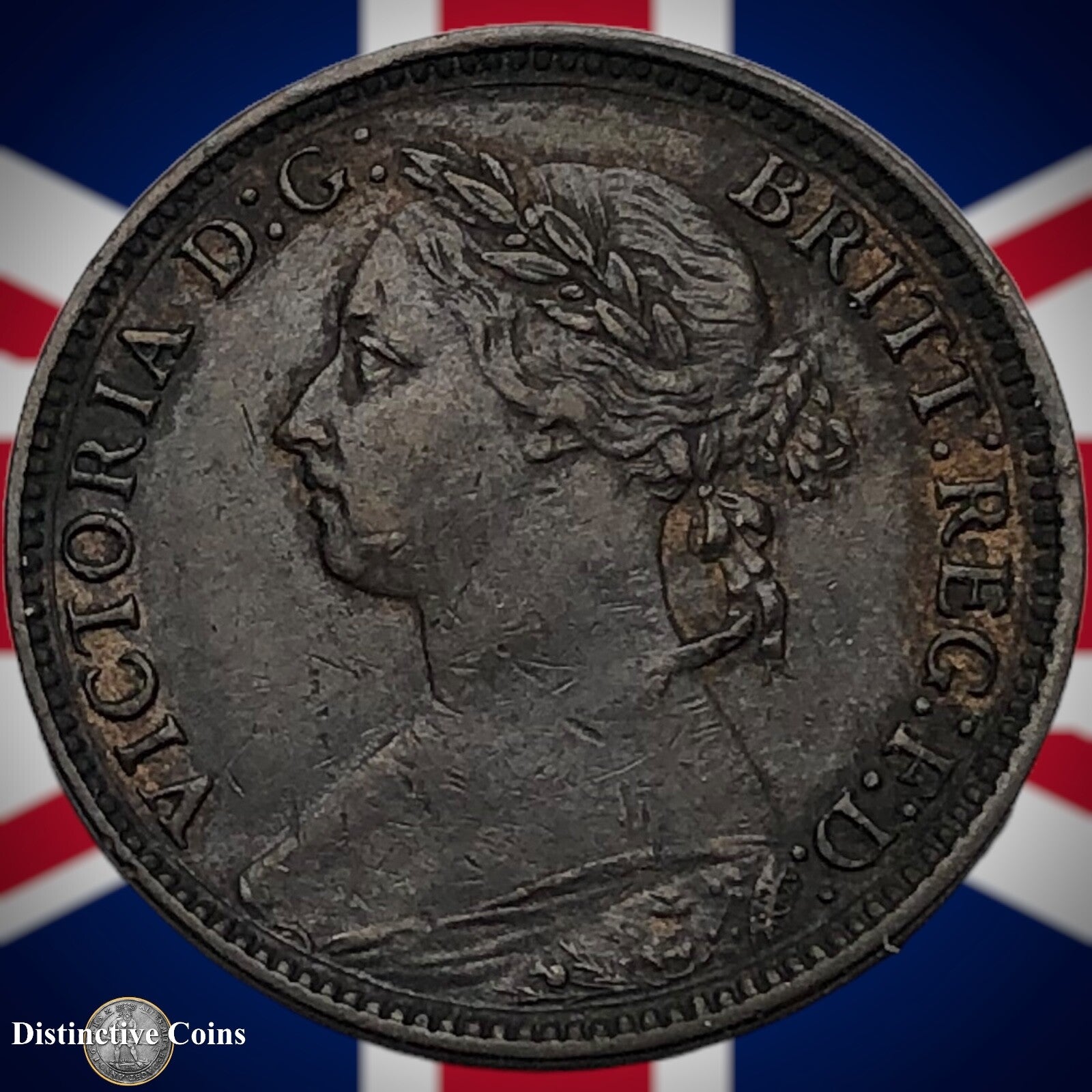 Great Britain 1881 H Farthing 1/4d GB3876