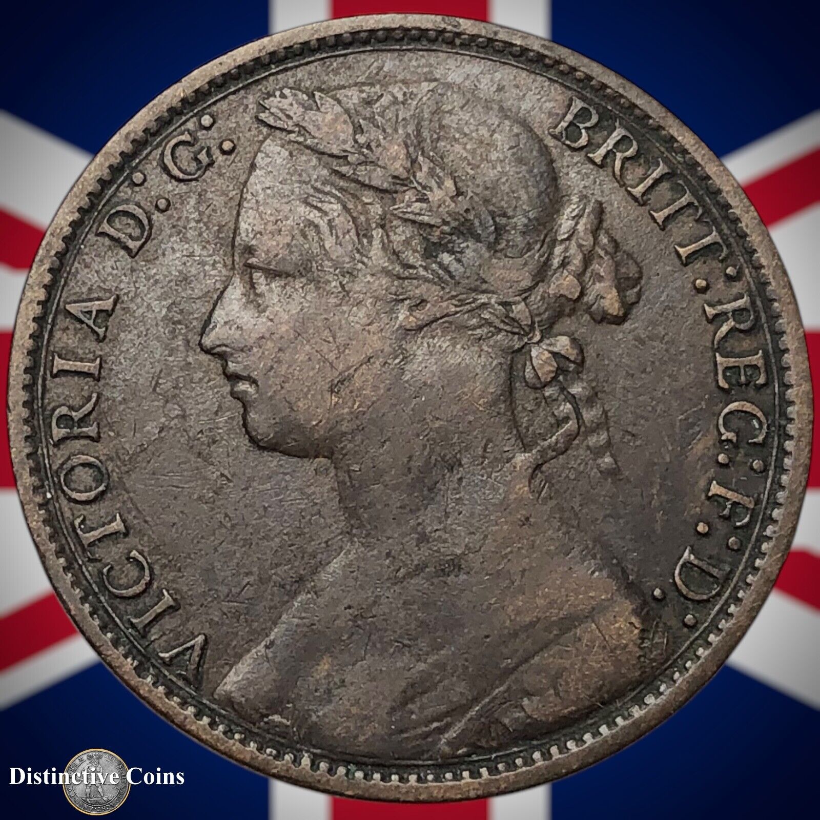 Great Britain 1875 Penny 1d GB6358