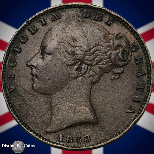 Great Britain 1853 Farthing 1/4d GB3441