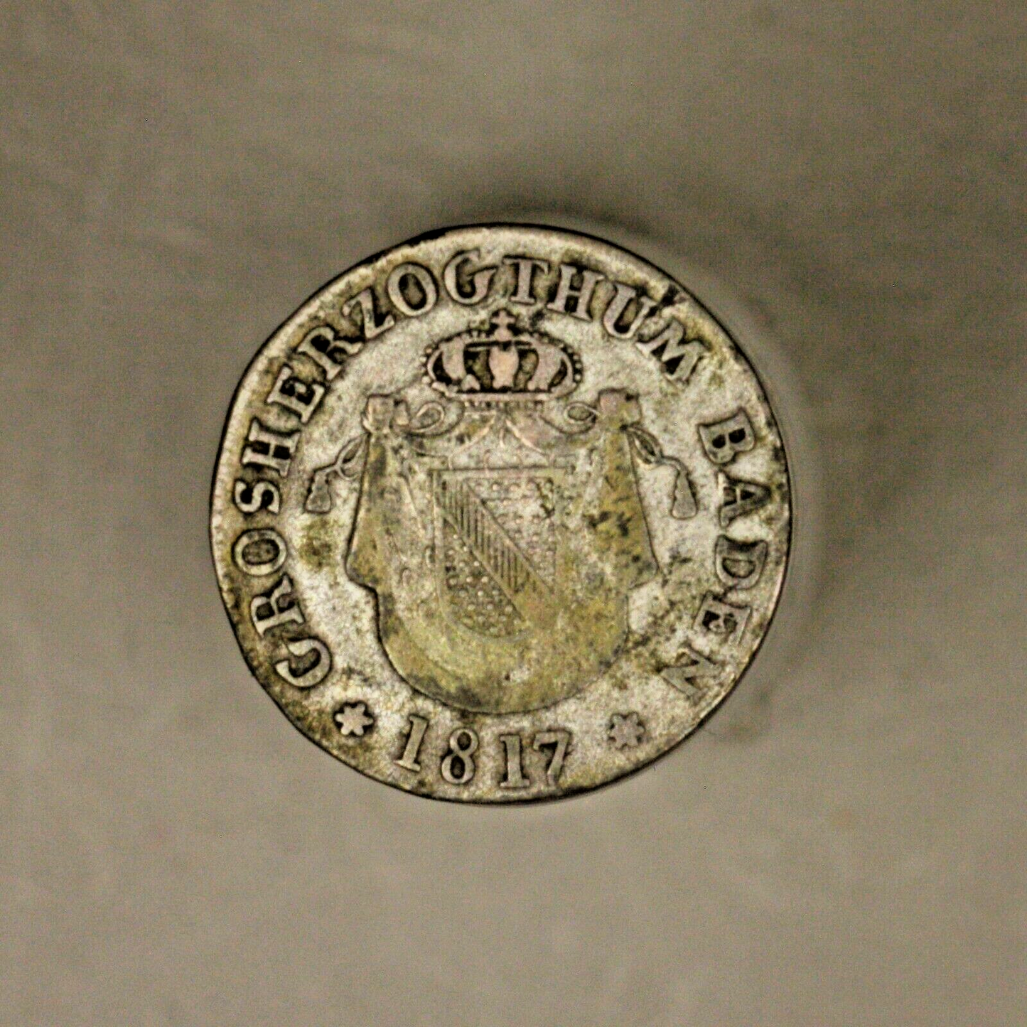 Baden 1817 Karl Shas Lugwig 1811-1818 6 Kreuzer