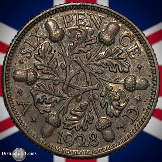 Great Britain 1928 Six Pence GB1682