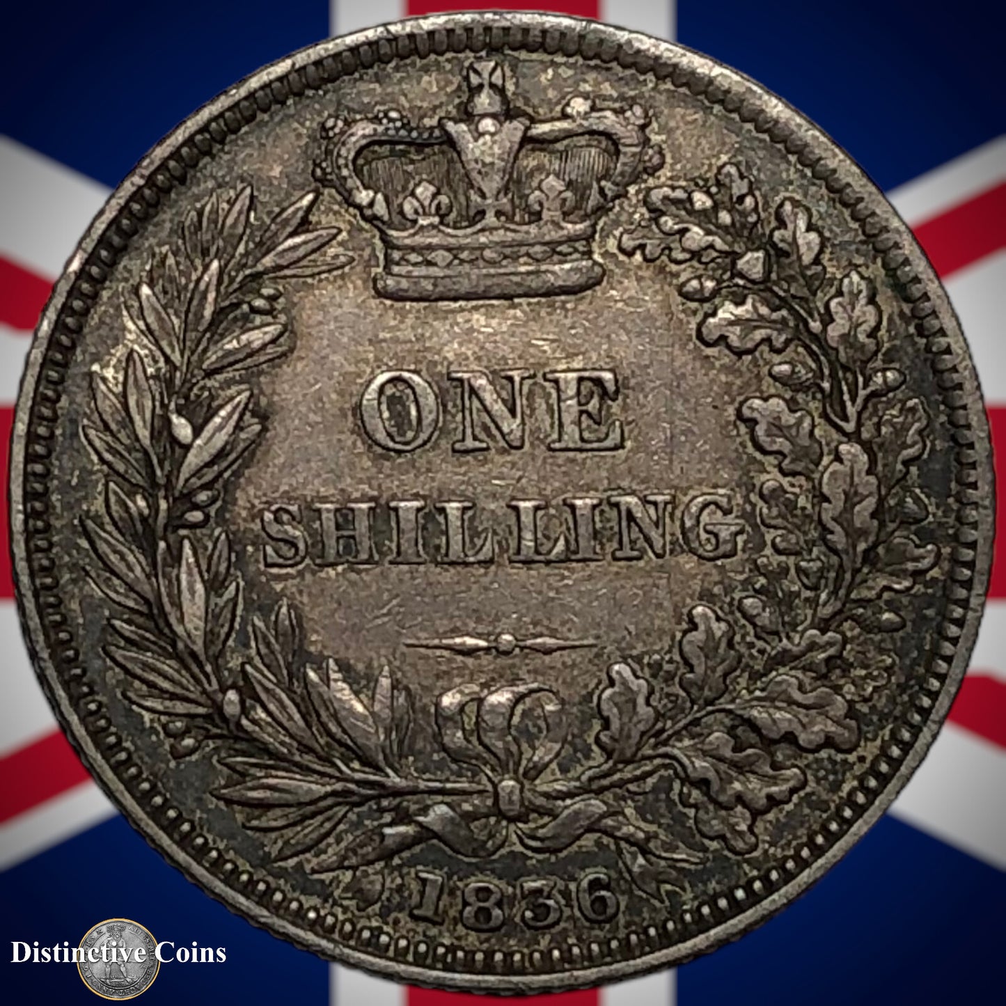 Great Britain 1836 British One Shilling GB0132