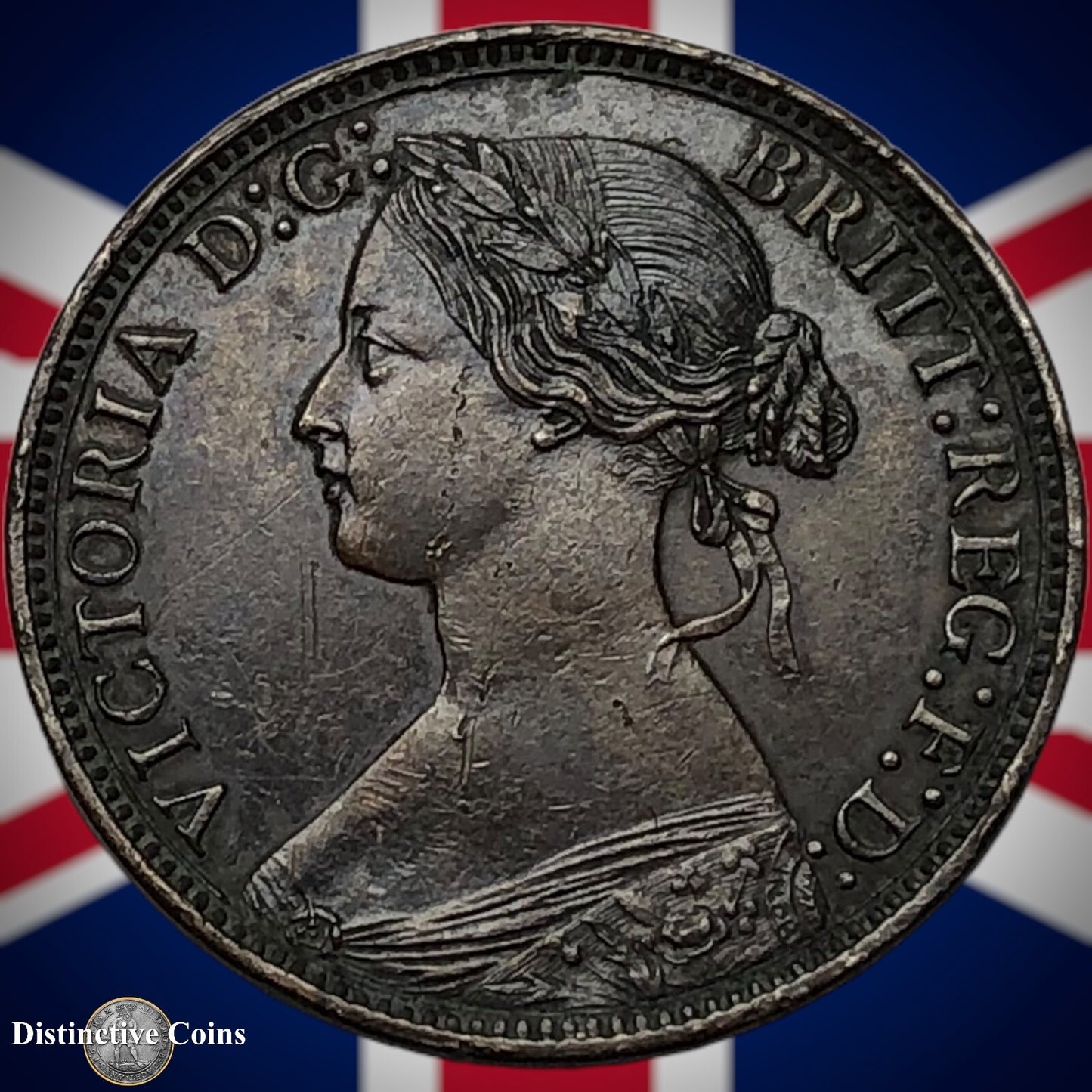 Great Britain 1873 Farthing 1/4d GB3704