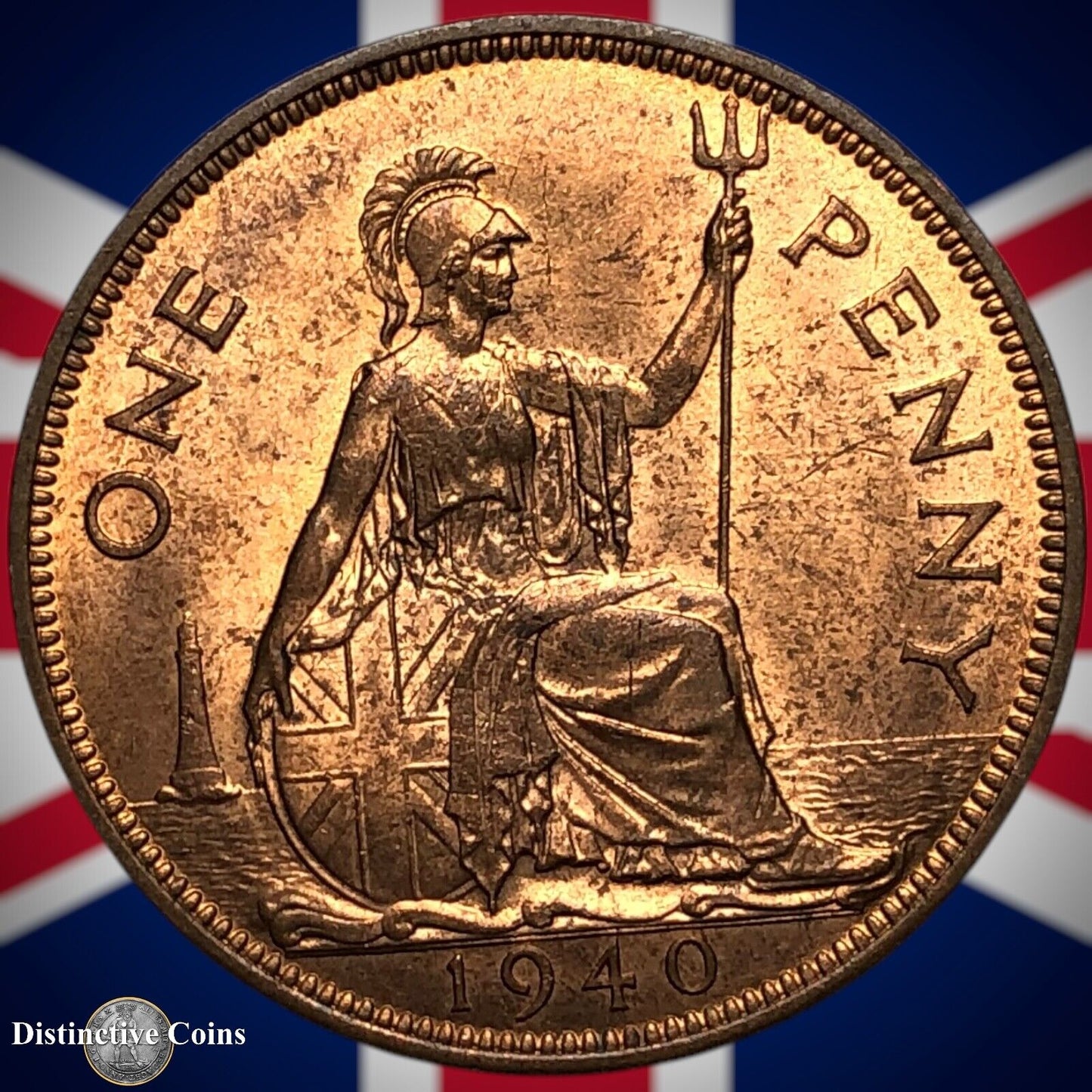 Great Britain 1940 Penny 1d GB7250