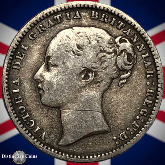 Great Britain 1868 British One Shilling GB0294