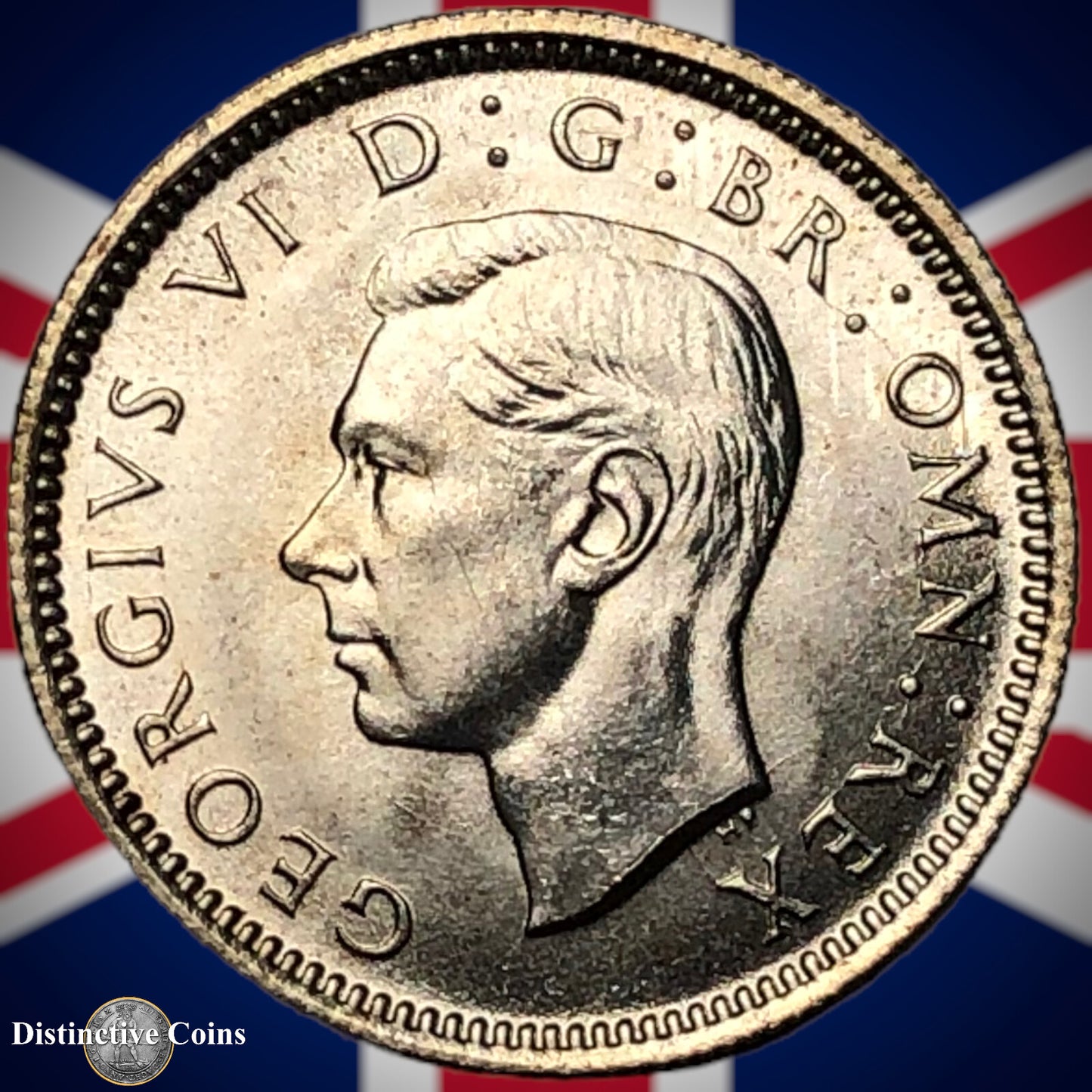 Great Britain 1945 Six Pence GB1765