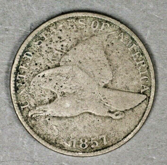 US 1857 Flying Eagle Penny Pitting  A2983