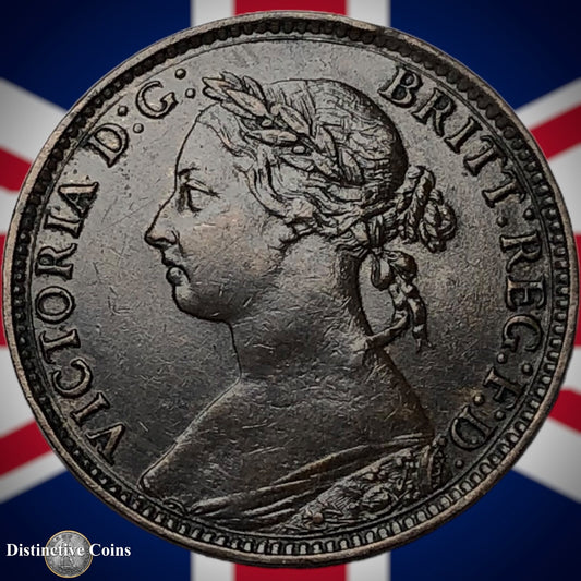 Great Britain 1892 Farthing 1/4d GB4326