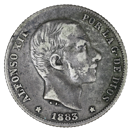 Philippines 1883 20 Centimos  A3396