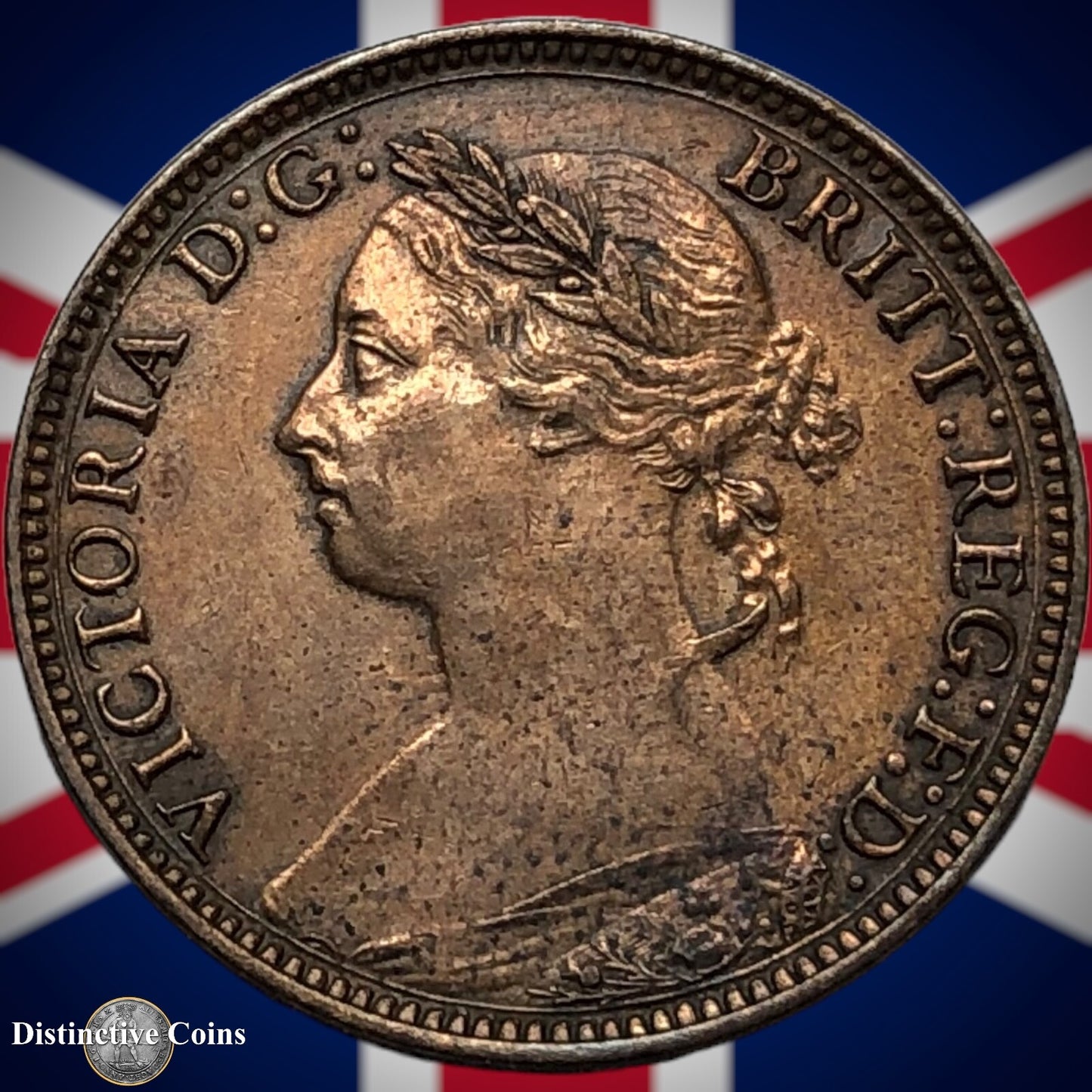 Great Britain 1881 H Farthing 1/4d GB3929