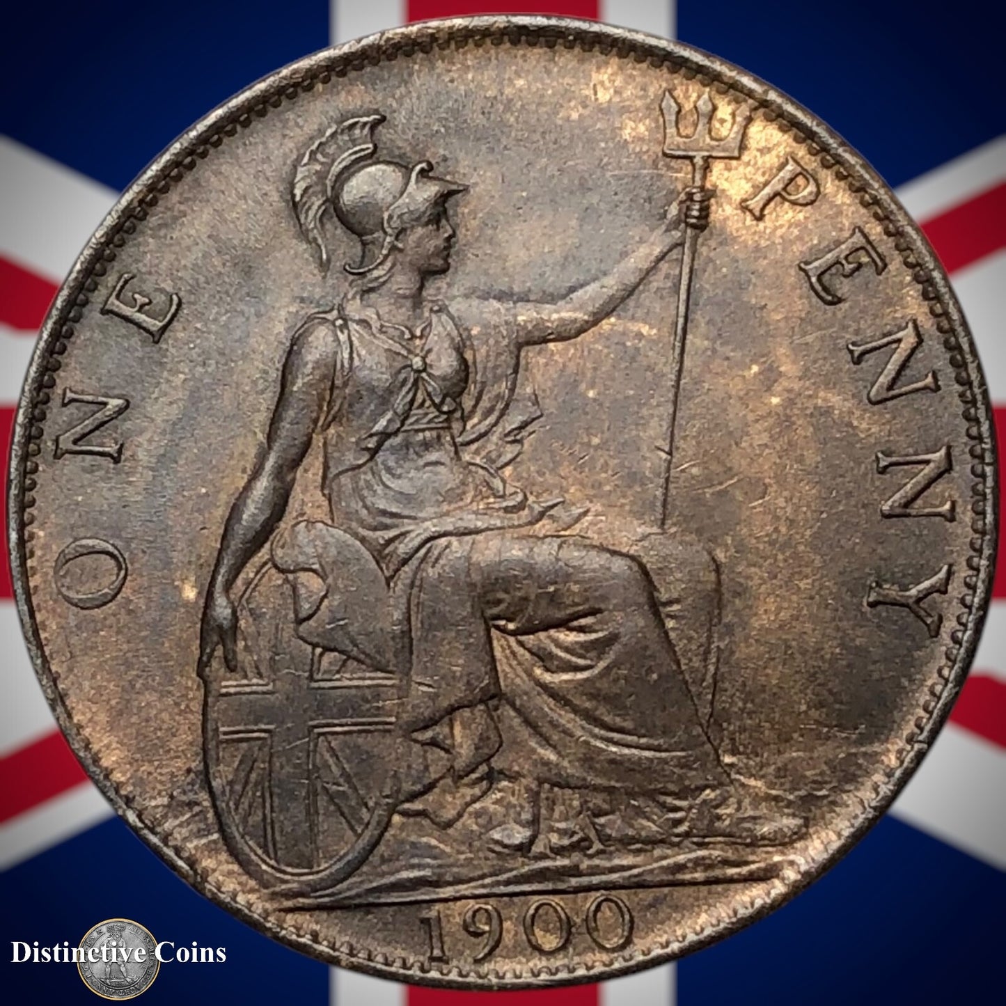 Great Britain 1900 Penny 1d GB6627