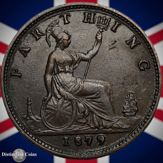 Great Britain 1879 Farthing 1/4d GB3806