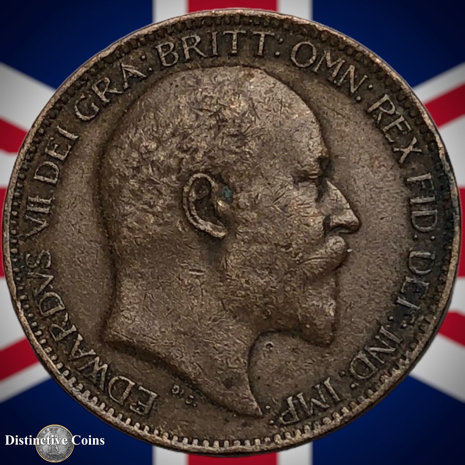 Great Britain 1907 Farthing 1/4d GB4601