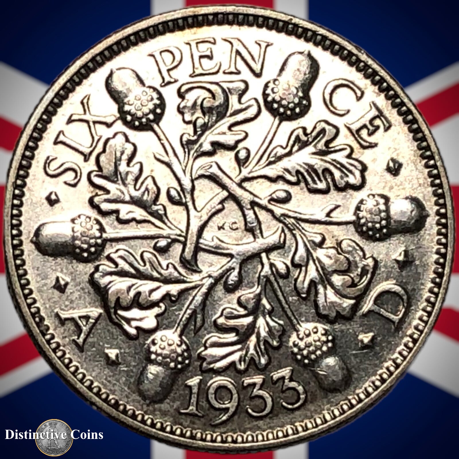 Great Britain 1933 Six Pence GB1703