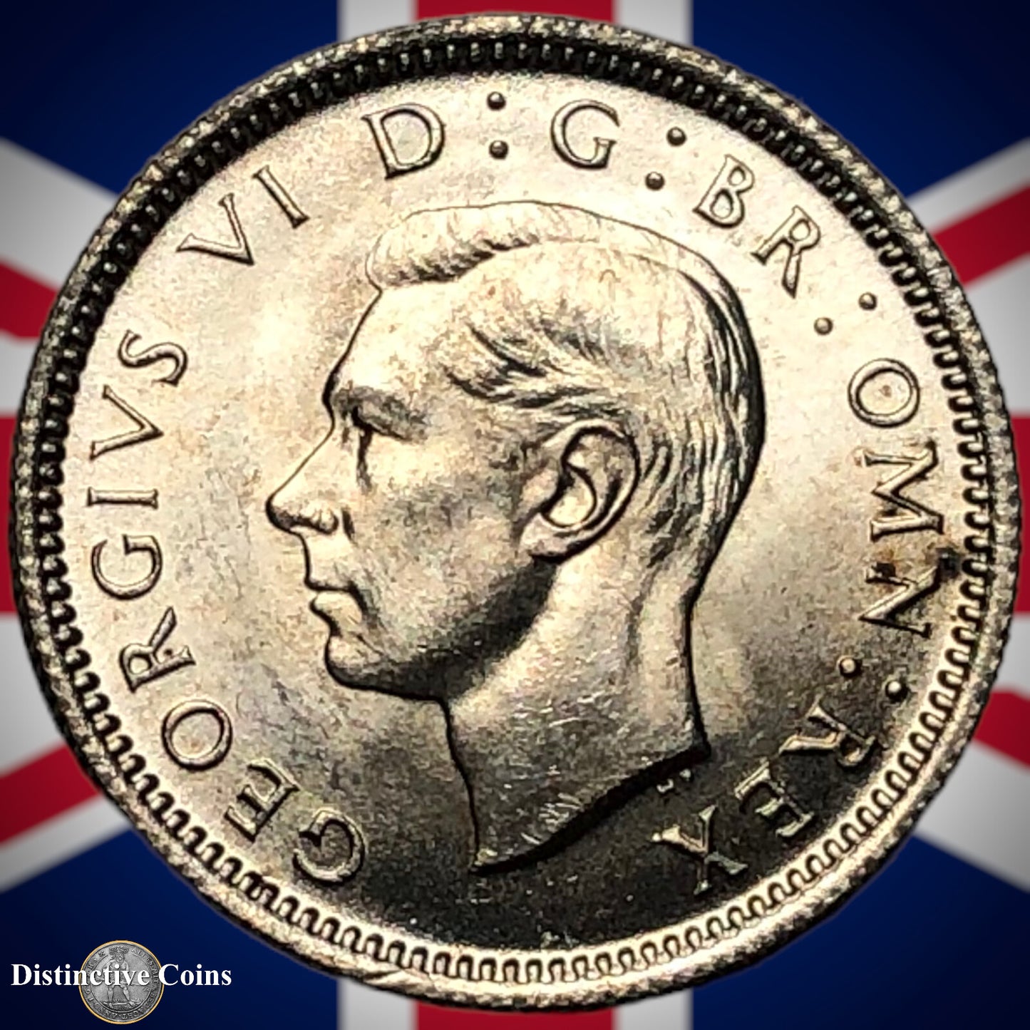 Great Britain 1945 Six Pence GB1768