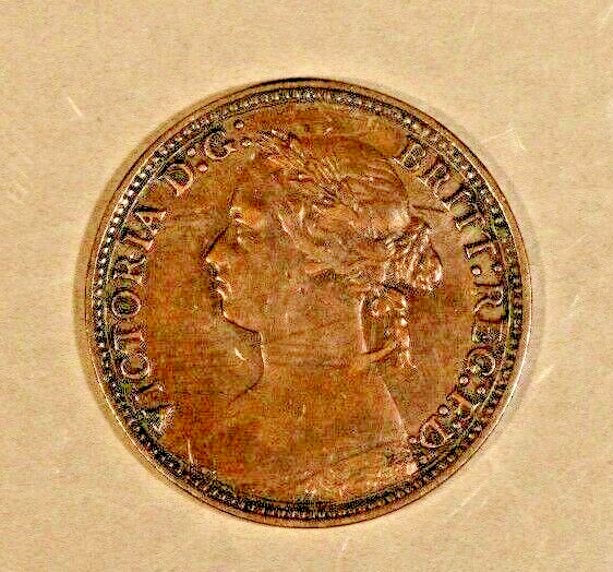 1878 Great Britain 1 Farthing