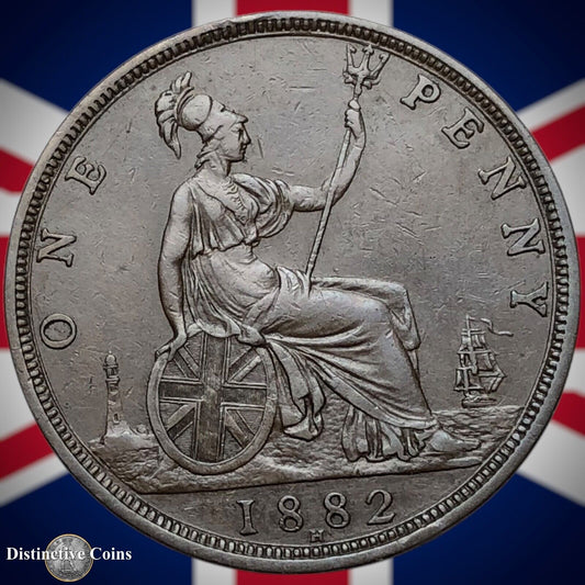 Great Britain 1882 H Penny 1d GB6435