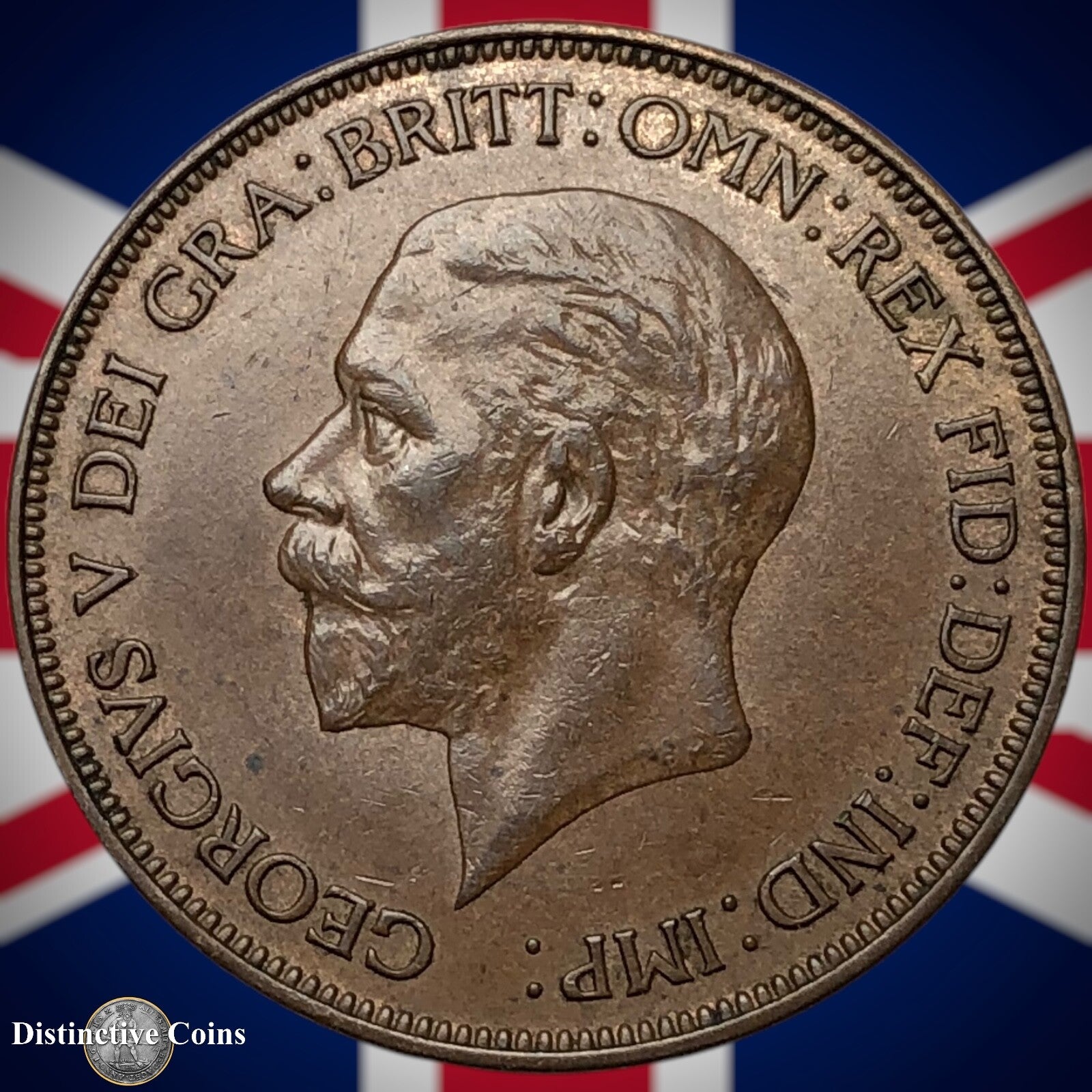 Great Britain 1928 Penny 1d GB7087