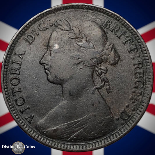 Great Britain 1890 Half Penny 1/2d GB5653