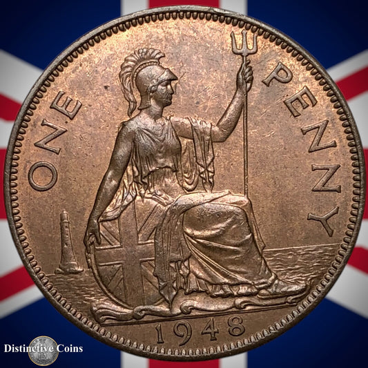 Great Britain 1948 Penny 1d GB7288