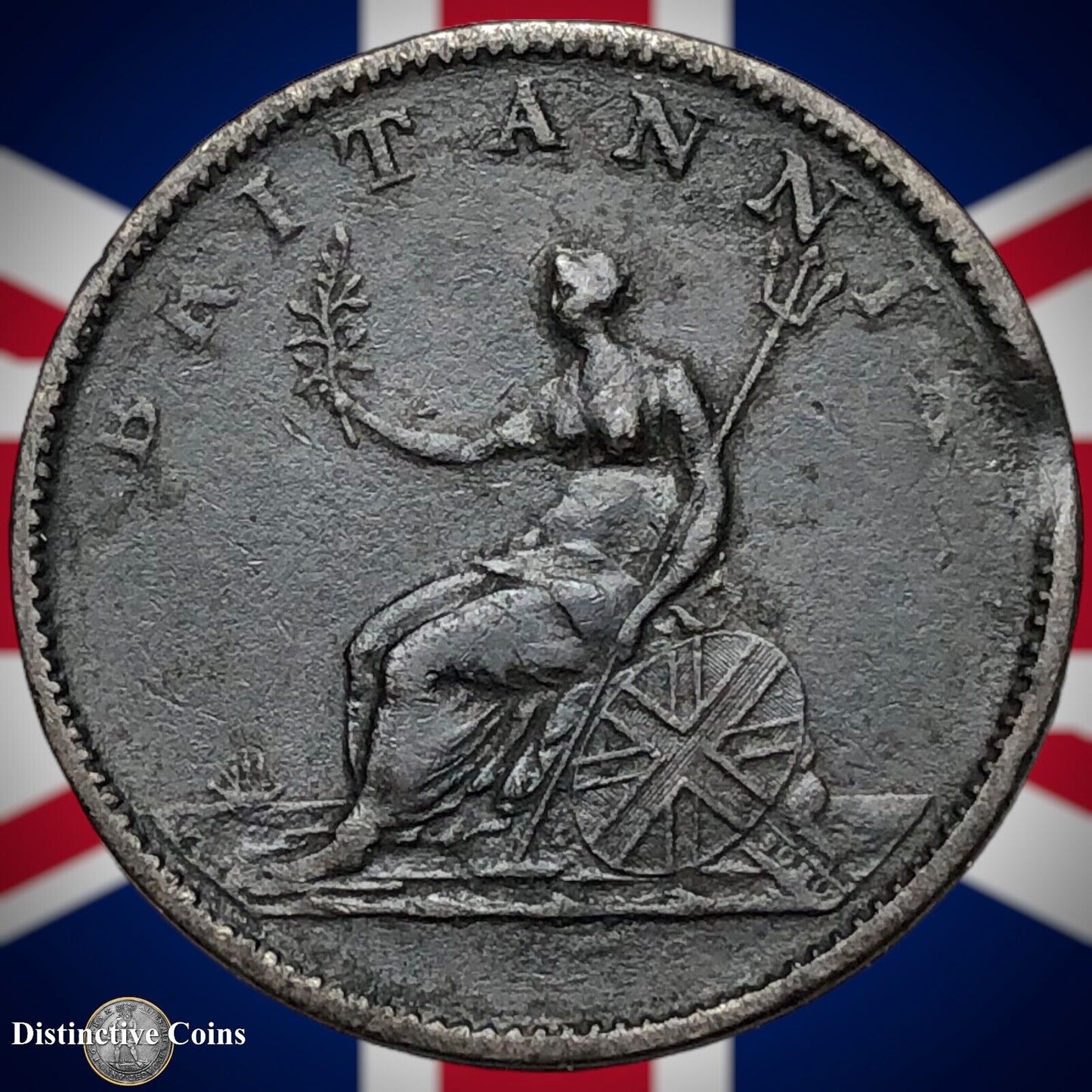 Great Britain 1807 Half Penny 1/2d GB5180