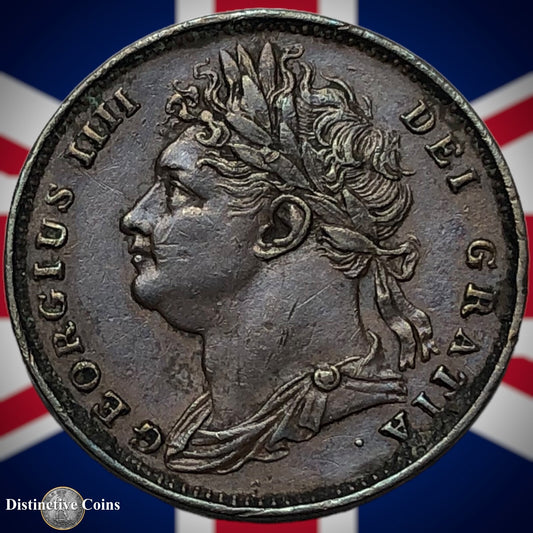 Great Britain 1821 Farthing 1/4d GB3235