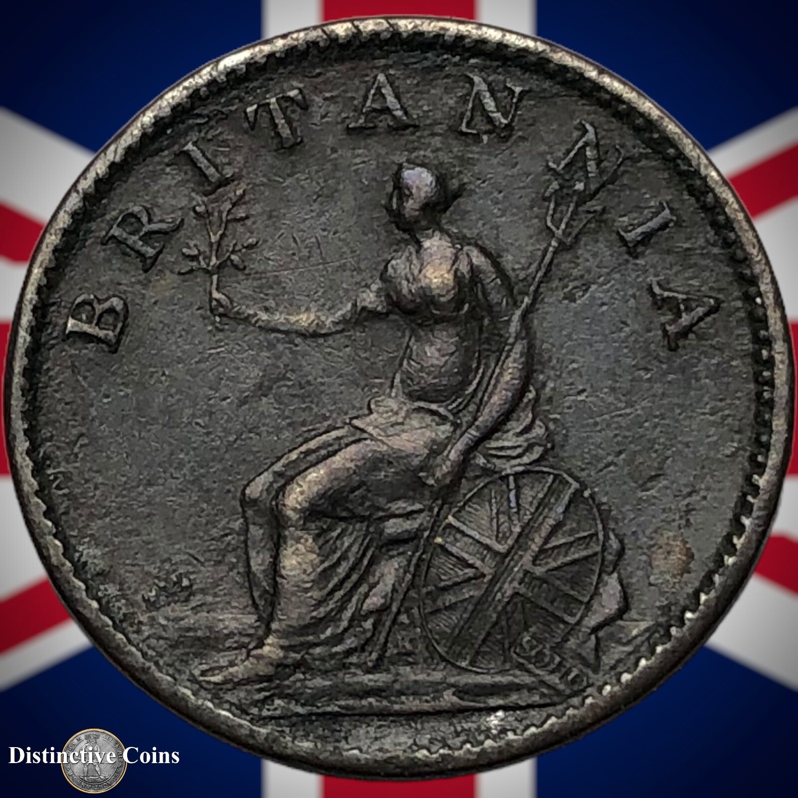 Great Britain 1806 Farthing 1/4d GB3216