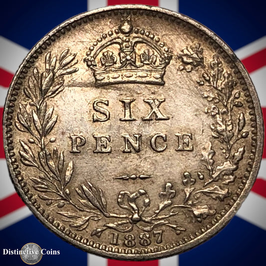 Great Britain 1887 Six Pence GB2697