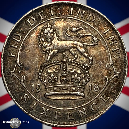 Great Britain 1918 Six Pence GB1624