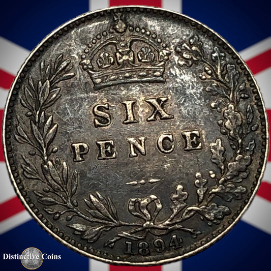 Great Britain 1894 Six Pence GB2778
