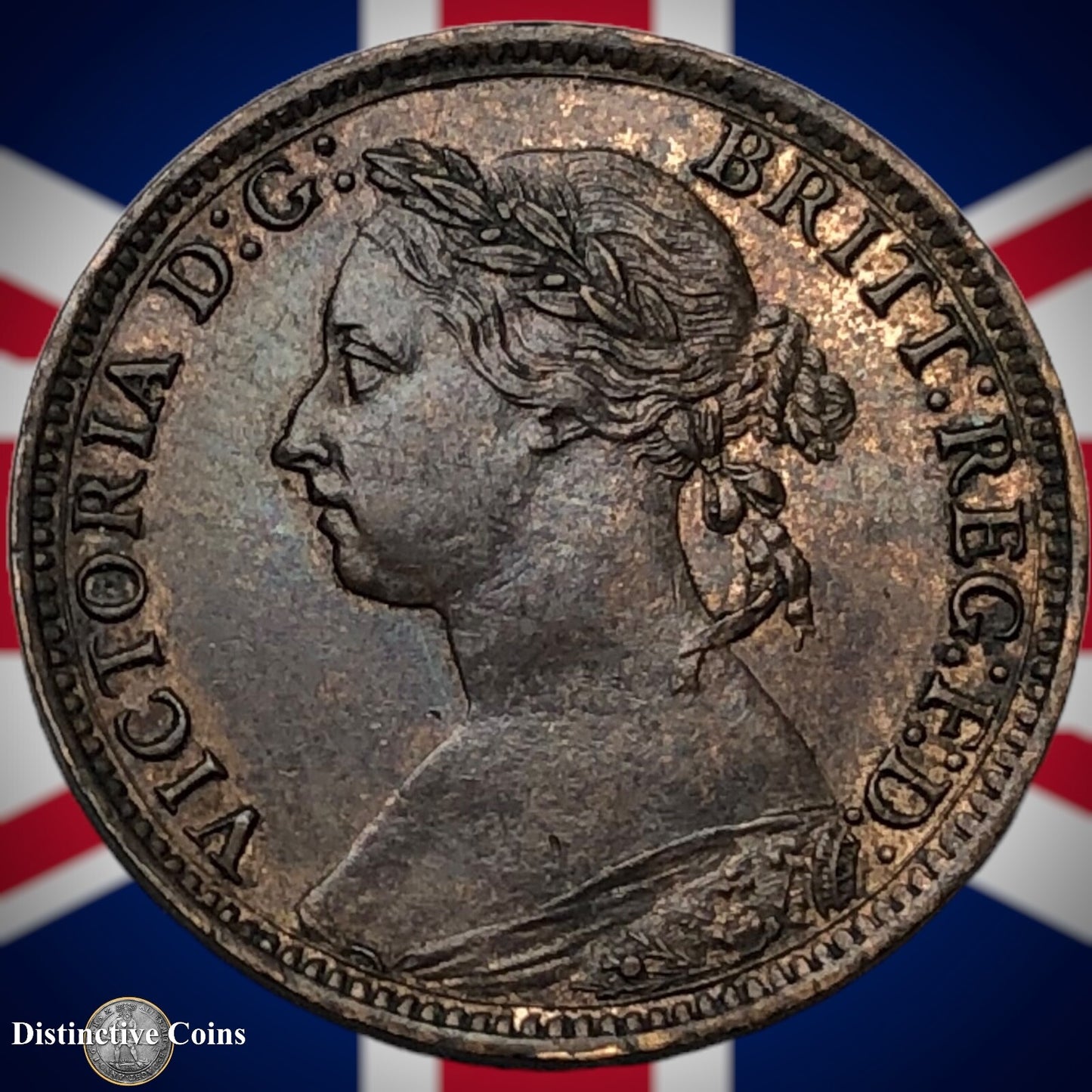 Great Britain 1884 Farthing 1/4d GB4120