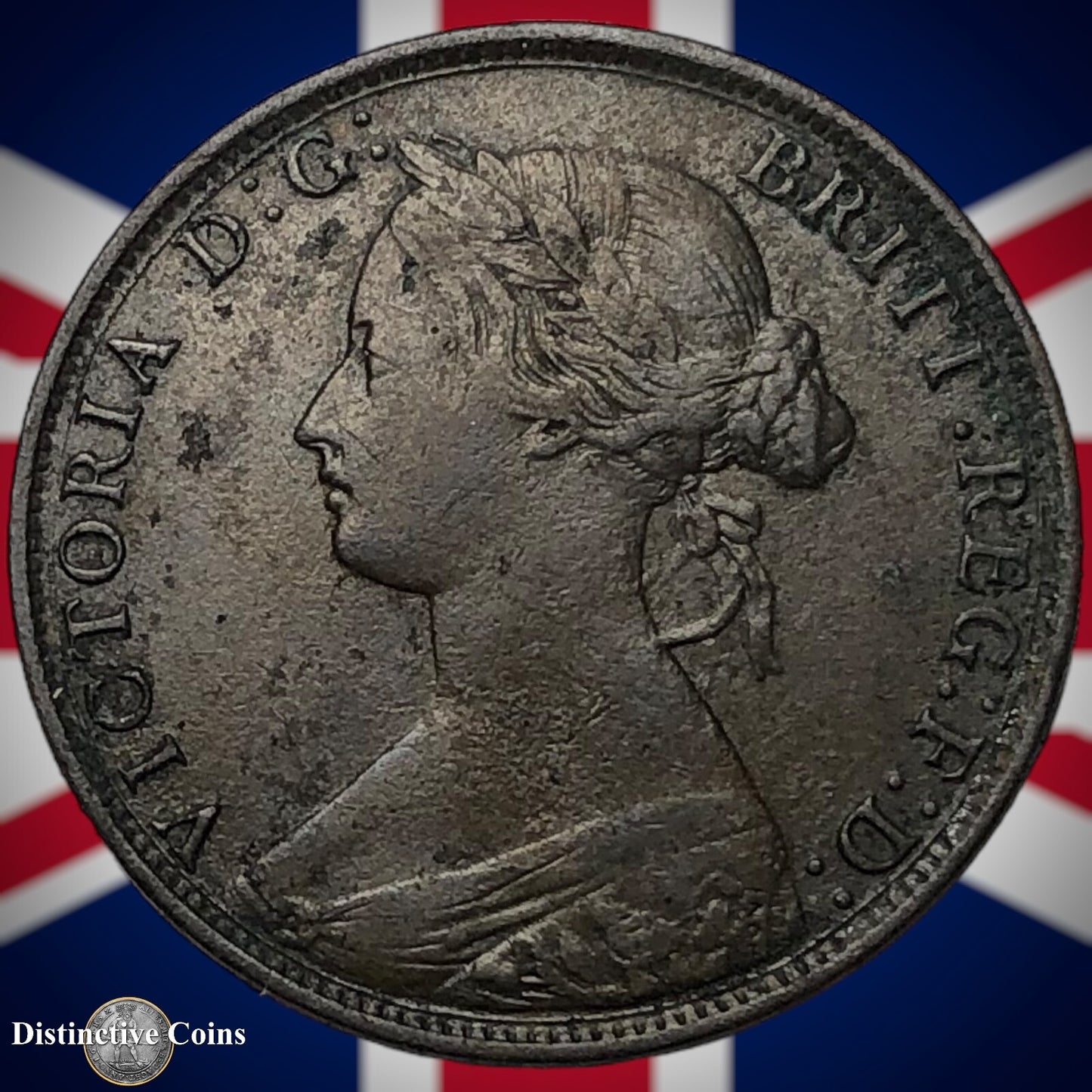 Great Britain 1861 Half Penny 1/2d GB5360