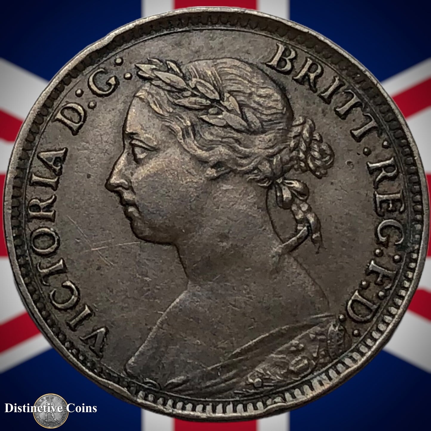 Great Britain 1888 Farthing 1/4d GB4255