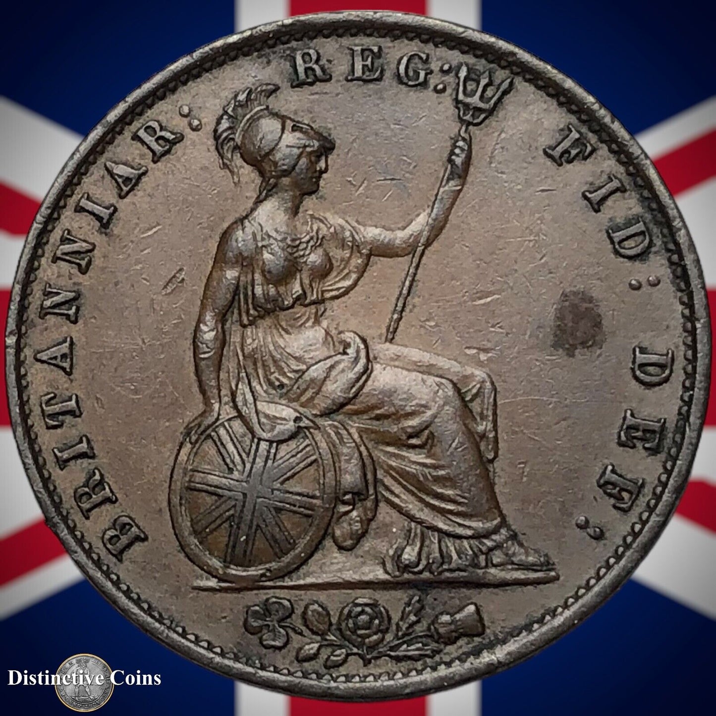 Great Britain 1854 Half Penny 1/2d GB5289