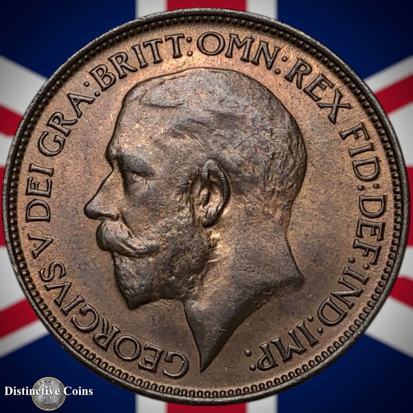 Great Britain 1918 Half Penny 1/2d GB5858