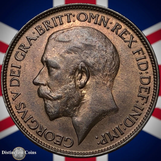 Great Britain 1918 Half Penny 1/2d GB5858