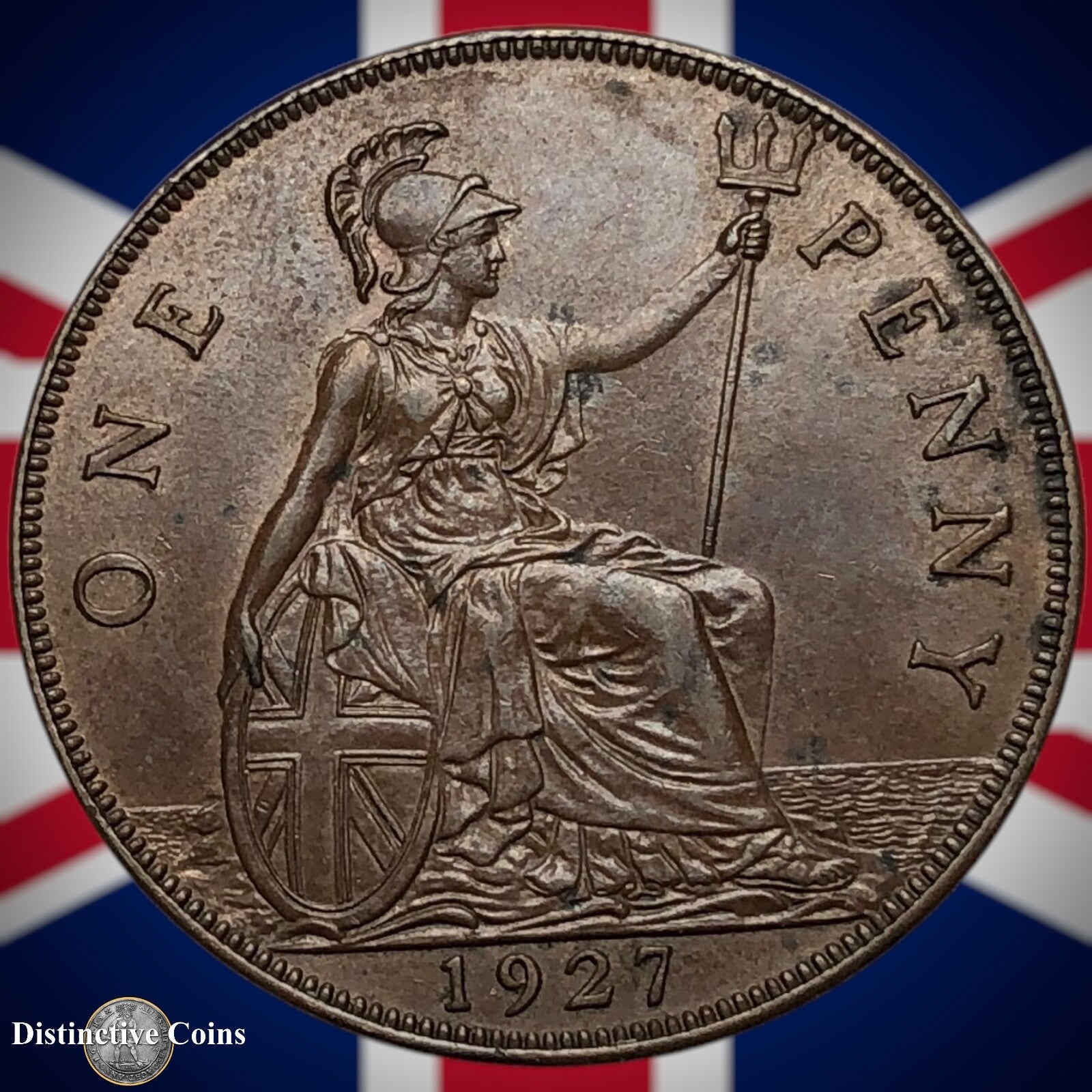 Great Britain 1927 Penny 1d GB7068