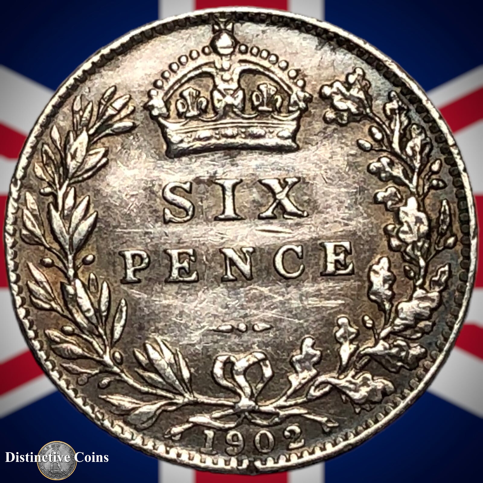 Great Britain 1902 Six Pence GB1502