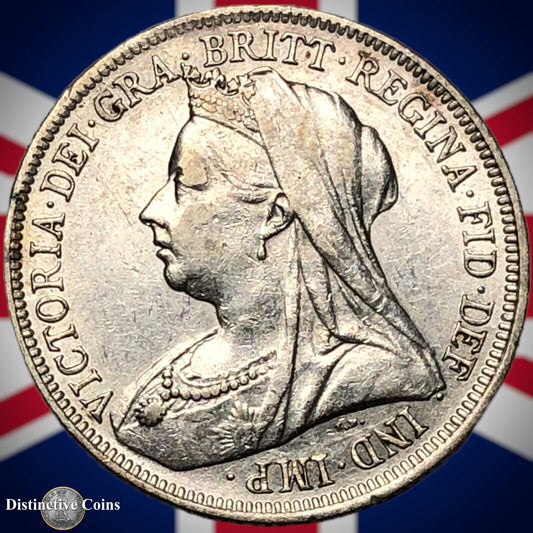 Great Britain 1900 British One Shilling GB0737