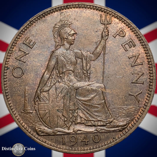 Great Britain 1940 Penny 1d GB7236