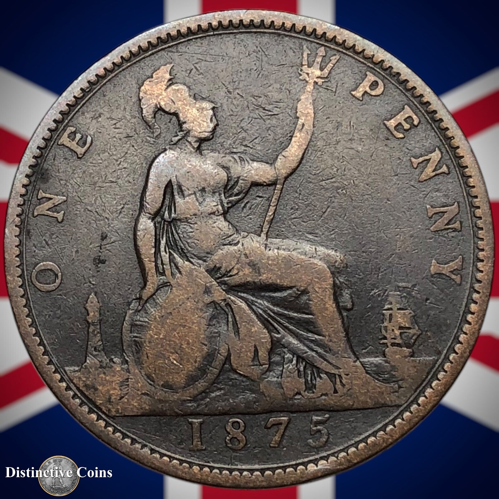 Great Britain 1875 Penny 1d GB6360