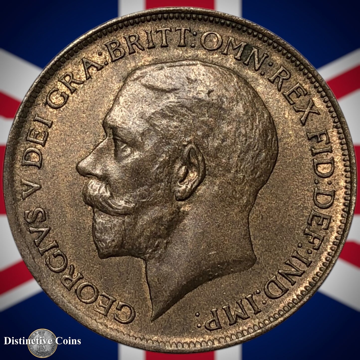 Great Britain 1911 Penny 1d GB6744