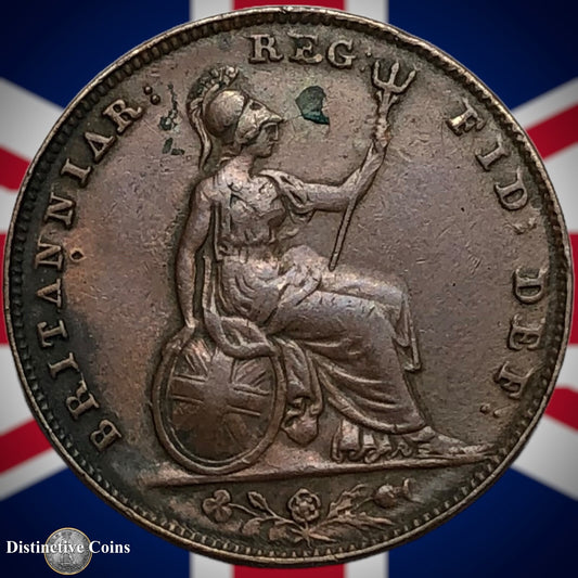 Great Britain 1853 Farthing 1/4d GB3453