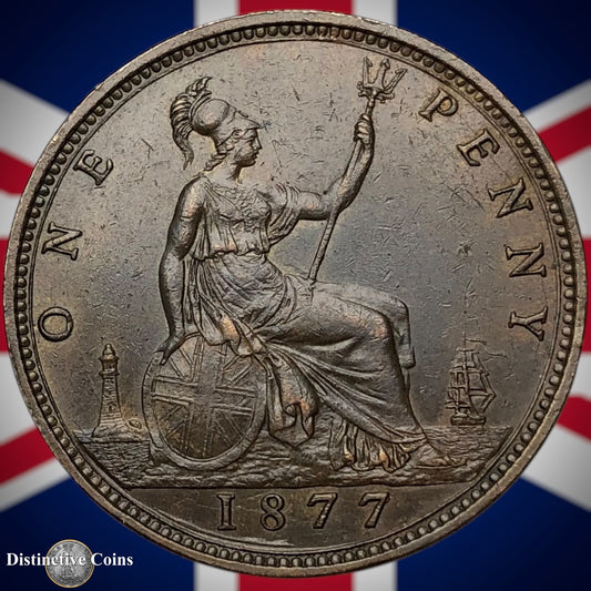 Great Britain 1877 Penny 1d GB6400