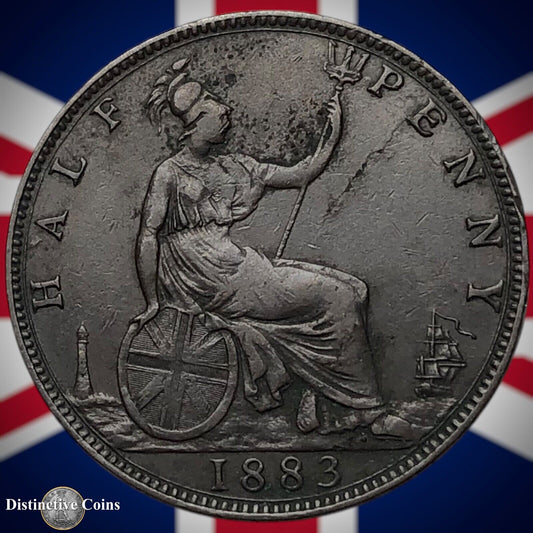 Great Britain 1883 Half Penny 1/2d GB5562