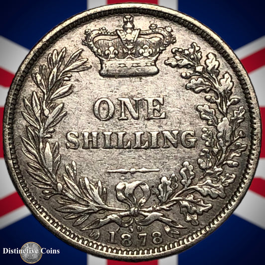 Great Britain 1878 British One Shilling GB0382