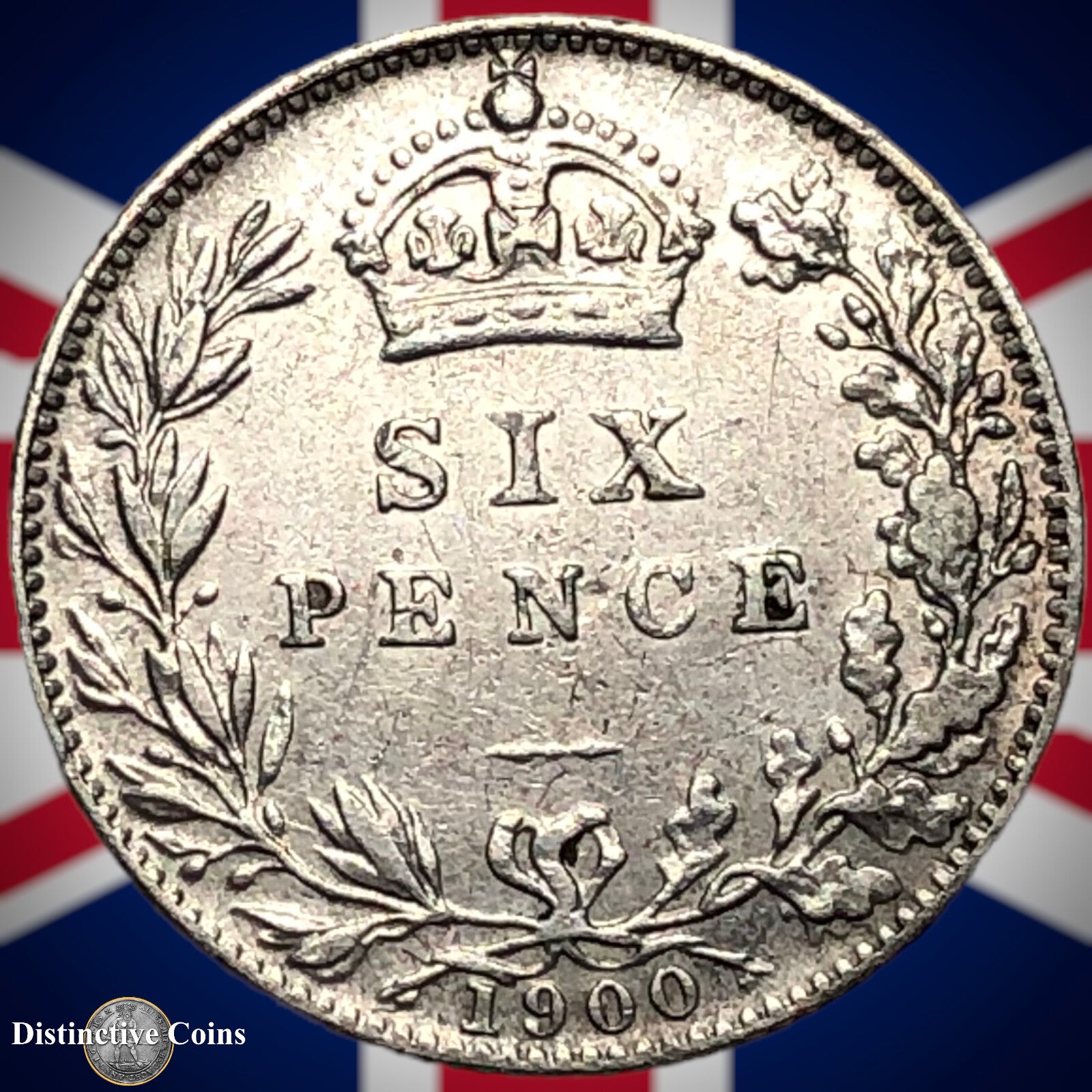 Great Britain 1900 Six Pence GB1475