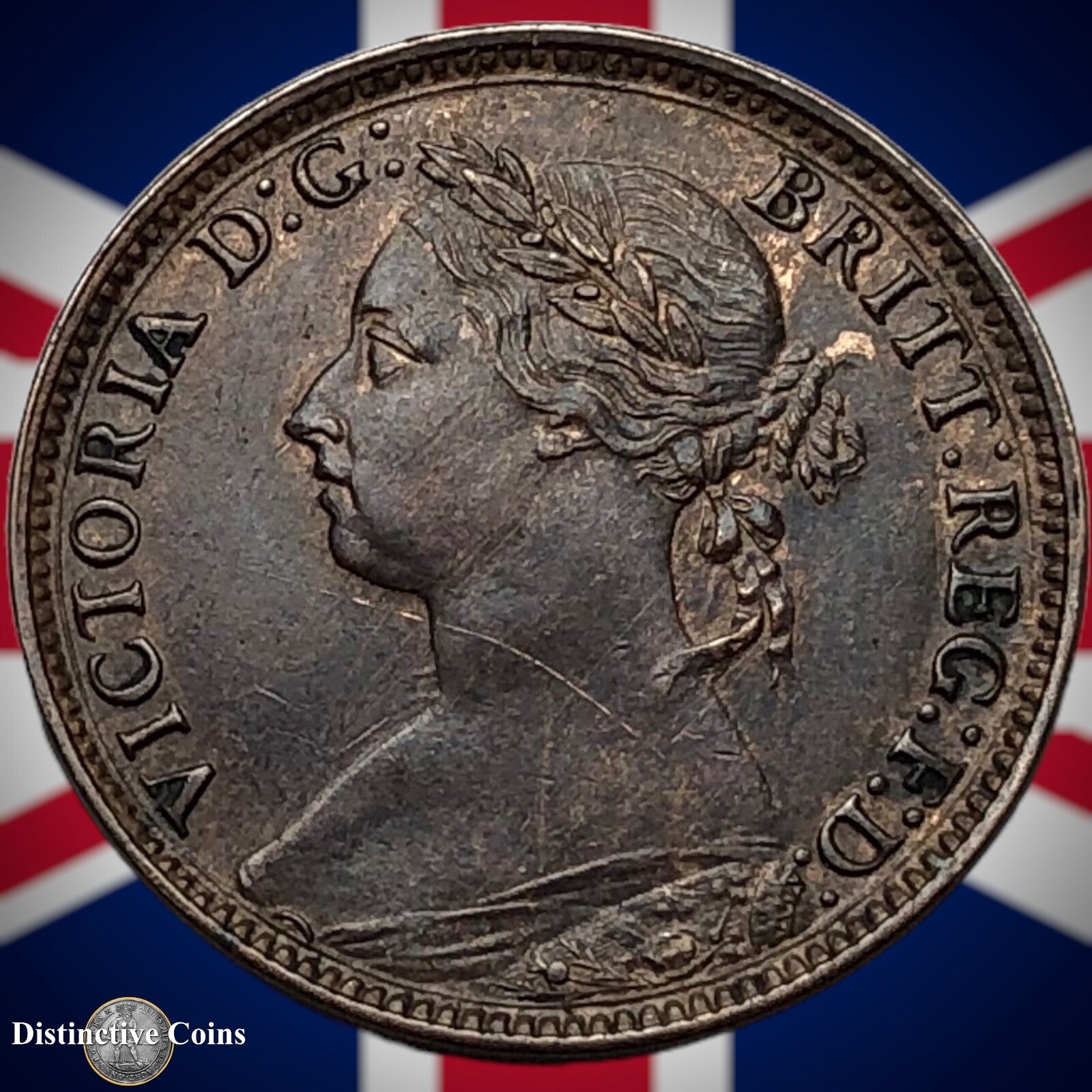Great Britain 1881 H Farthing 1/4d GB3976