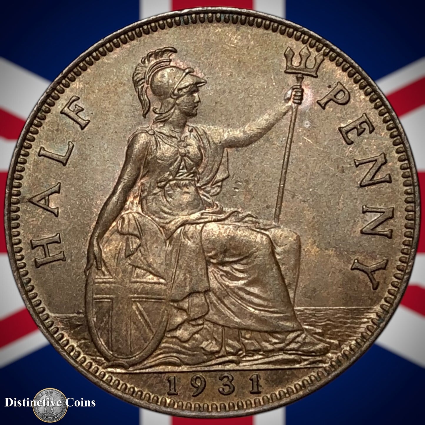 Great Britain 1931 Half Penny 1/2d GB5971